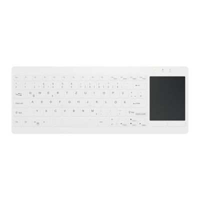 Contour Design Active Key AK-C4412F Medizinische Tastatur USB QWERTZ Deutsch Weiß