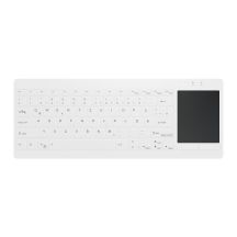 Contour Design Active Key AK-C4412F Medizinische Tastatur USB QWERTZ Deutsch Weiß