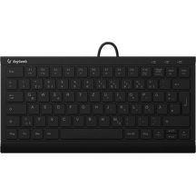 KeySonic KSK-5011ELC (DE) Tastatur Home USB QWERTZ Deutsch Schwarz