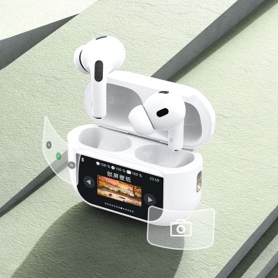 5. Dudao U19 In-Ear TWS kabelloser Bluetooth 5.3 Kopfhörer mit LED-Anzeige – Weiß