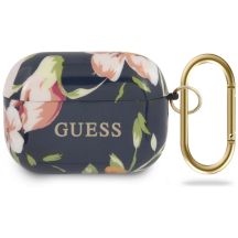 Guess GUACAPTPUBKFL03 AirPods Pro Cover blau/blau N.3 Flower Collection
