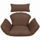 11. Hängesessel Cocoon 105x195CM Dunkelbraun