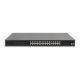 4. 24-Port L2 Managed Gigabit Ethernet Switch mit PoE-Injektor, 2 SFP-Upload