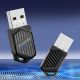 5. Wozinsky Dualband-USB-WLAN-6-Adapter mit Bluetooth 5.4 – Schwarz