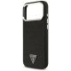 6. Guess Glitter Triangle Logo MagSafe Case für iPhone 17 Pro Max - Schwarz