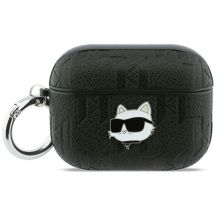 Karl Lagerfeld Monogram Choupette Schutzhülle für AirPods Pro 3 – Schwarz