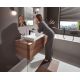 3. Hansgrohe Vivenis Einhebel-Waschtischarmatur 110 mit Lift-Up-Ablauf, matt schwarz