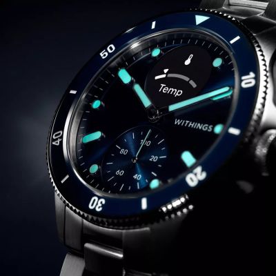 3. Withings Scanwatch Nova -älykello Uhr, 42 mm, sininen