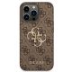 3. Guess 4G Big Metal Logo Case für iPhone 14 Pro - Braun