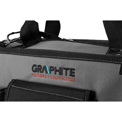4. Graphitfarbene Handtasche/Schultertasche 58G092
