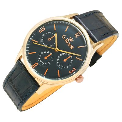 3. Herrenuhr G.Rossi 10737A-6F3 + Box