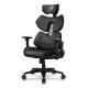 6. COUGAR Terminator Elite Gaming-Stuhl, gepolsterter Sitz, Schwarz, Silber