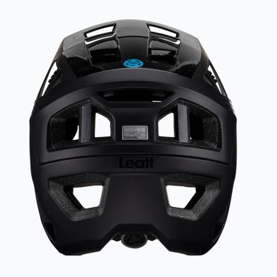 5. LEATT MTB Enduro 4.0 V23 abnehmbarer Fahrradhelm, Größe L, schwarz