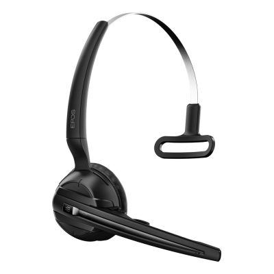 2. EPOS IMPACT D 10 Telefon – EU II Kabelloses On-Ear-Headset mit Kopfbügel, Büro/Callcenter, Schwarz