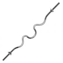 1200 mm stark gebogener Stab mit Gewinde