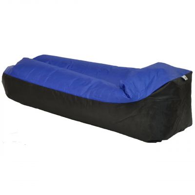 3. Lazy Bag aufblasbares Sofa 180x70 cm marineblau Royokamp 1020129