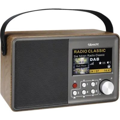 2. Albrecht DR 862 Tragbares Digitaltelefon, Grau, Holz