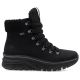 48. Wasserdichte, gefütterte Damen-Trekkingschuhe in Schwarz Rieker 48034-00