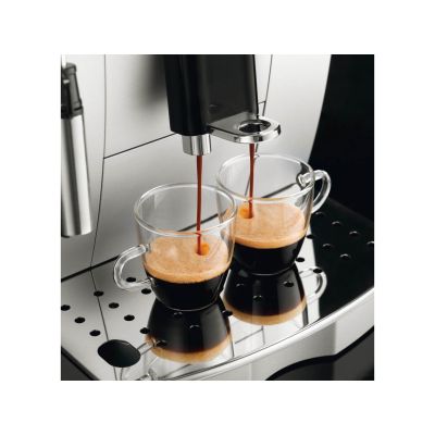 15. DeLonghi Magnifica S ECAM 22.110.SB Kaffeevollautomat (1450W; silber)
