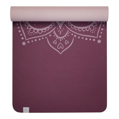 GAIAM TPE-Yogamatte BLUSH 6 MM 64262
