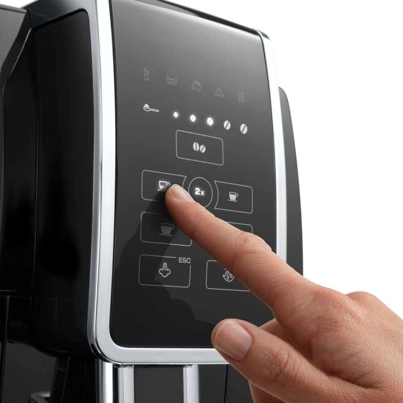 34. DeLonghi Dinamica ECAM 350.15.B (1450W; schwarz) Kaffeevollautomat