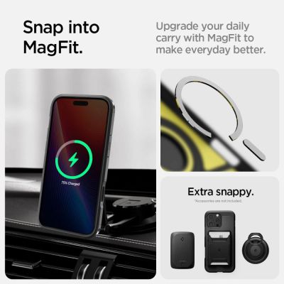 14. Spigen Tough Armor „T“ MagSafe Hülle für iPhone 16 Pro Max – Schwarz