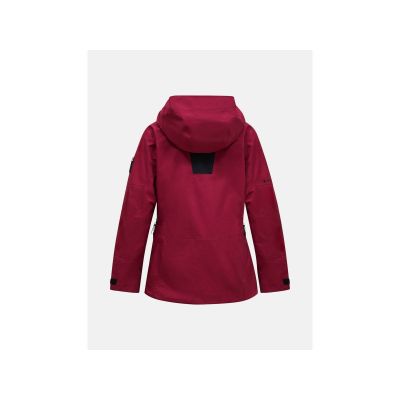 3. PEAK PERFORMANCE W Alpine Gore-Tex 3L Jacke Burgunderrot
