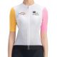 2. Rockbros 15210005005 L Damen-Radtrikot mit Aufdruck - Weiß