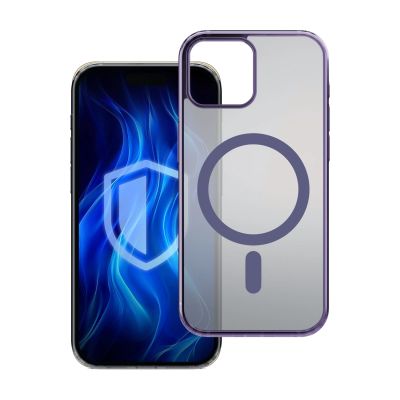 19. 3mk Frosty MagCase lila Hülle für Apple iPhone 15 Plus - lila