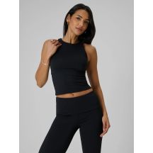 Ärmelloses, schmal geschnittenes Damen-T-Shirt, einfarbig, Größe 4F 4FRSS26TSLEF319-20S