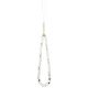2. Guess IML Flowers Electro Pearl Strap MagSafe Hülle für iPhone 17 Pro - Weiß