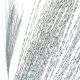 7. Dekorative Feder 117 cm Silber