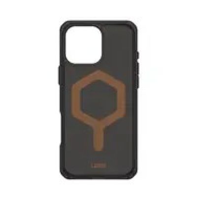 7. UAG Plyo Magsafe - Schutzhülle für iPhone 16 Pro Max, kompatibel mit MagSafe (schwarz/bronze)