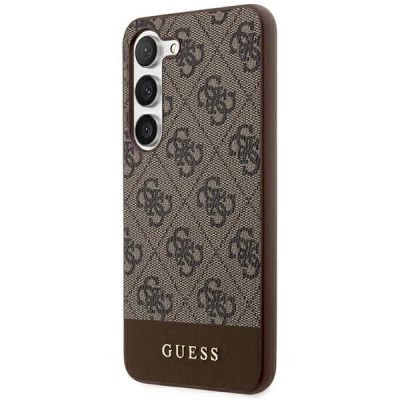 2. Guess 4G Stripe Collection Hülle für Samsung Galaxy S24+ - braun