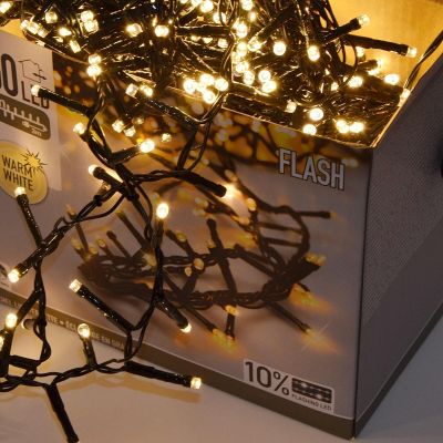 11. Lichterkette für den Weihnachtsbaum, 3000 LEDs, Timer, warmweiß