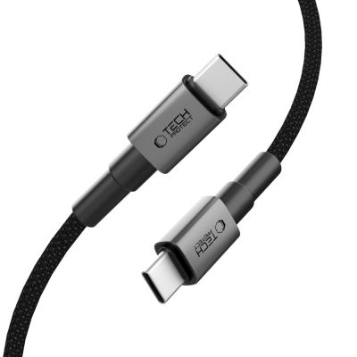 3. Tech-Protect UltraBoost DNA USB-C PD60W/3A Kabel 100 cm – grau