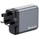8. Verbatim GaN-Ladegerät 140 W, 1x USB-A, 3x USB-C