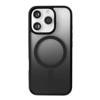 3. Puro Gradient MagSafe Silikonhülle für iPhone 16 Pro Max – Schwarz