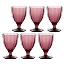 Set mit 6 Amami-Gläsern – Lila, 300 ml