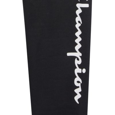 5. Champion Rippbündchenhose für Damen, Schwarz, 118429 KK001