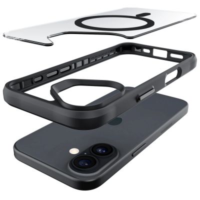 7. 3mk Satin Armor MagCase für iPhone 17 - Schwarz