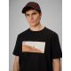 3. Herren-T-Shirt mit Aufdruck, regulär, Größe 4F 4FRSS26TTSHM4236-20S