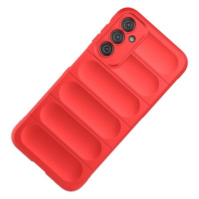 12. Magic Shield Case für Samsung Galaxy A24 4G flexible Panzerhülle rot