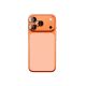 2. AmazingThing AR Saphir-Kameralinsenglas für iPhone 17 Pro / Pro Max – mit orangefarbenem Rahmen