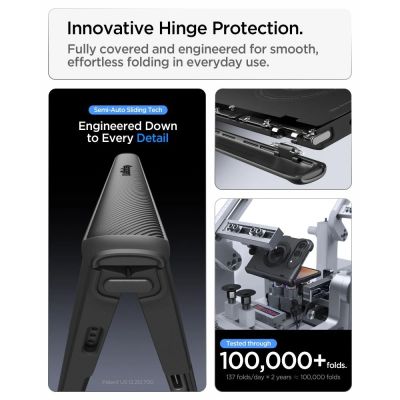 9. Spigen Slim Armor Pro S Magsafe Hülle für iPhone Duo – Schwarz