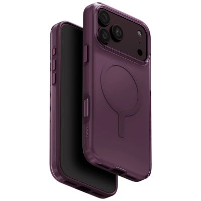 Uniq Clario Magclick Lade-Öko-Hülle für iPhone 18 Pro Max / 17 Pro Max – Lila