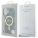 8. Guess IML 4G MagSafe Hülle für iPhone 16 - Blau