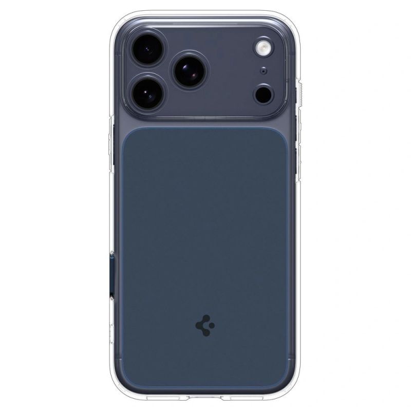 3. Spigen Thin Fit MagSafe Hülle für iPhone 17 Pro – Transparentes Marineblau