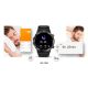 10. VELTORI VT110-1 Smartwatch Schwarzes Silikonarmband