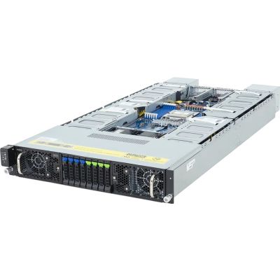 3. GIGABYTE G294-Z21-AAP2 Socket SP5 Rack (2U) Schwarz, Stahl